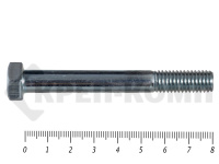 Болты DIN 931, с неполной резьбой, цинк, 6х 80 мм, пр.8.8 МОСКРЕП (126 шт/2.35)