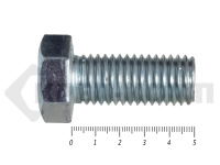 Болты DIN 931, с неполной резьбой, цинк, 18х 50 мм, пр.8.8 (25 кг/175)