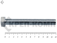 Болт полная резьба, цинк DIN933 16х120 пр.10,9 (25кг/128)