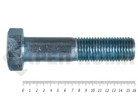Болты DIN 931, с неполной резьбой, цинк, 30х160 мм пр.8.8 (15,6 кг/15)