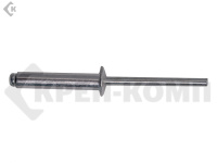 Заклепка алюминий/сталь 4х 21 (500шт) (14,5-16,5 мм) KENNER-SRC