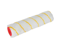 Валик "SANTOOL"TERMOFUSION с ручкой 250мм D48мм,d8мм, ворс 12мм, по-ил белый с желтой нитью Распрод