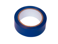 Лента клейкая изоляционная, ПВХ, синяя, клей - синтетический каучук, 19ммх10м SANTOOL (1шт) Распрод