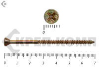 Саморезы для деревянных полов с алмазным наконечником HIMTEX 4.0х70 мм (100 шт)