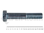 Болты DIN 931, с неполной резьбой, цинк, 36х200 мм, пр.8.8 (25 кг/12) – фото