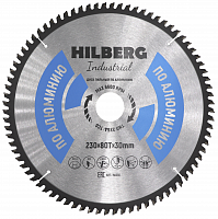 Диск пильный 230*30*80Т Hilberg Industrial Алюминий (1 шт)