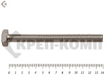 Болты с полной резьбой, нержавеющие DIN933 А2 6х140 МОСКРЕП (10шт) – фото