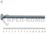 Болт полная резьба, цинк DIN933 6х140 пр.5,8 Фасовка (2,5кг/92) – фото