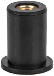 Заклепка резьбовая, неопреновая М8 L 27,9 цилиндрический бортик, МОСКРЕП (10шт) – фото