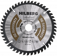 Диск пильный 160*20*48Т Hilberg Industrial Ламинат (1 шт)