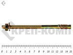 Анкер клиновой, желтый цинк 8х150 (30шт) – фото