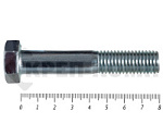 Болты DIN 931, с неполной резьбой, цинк, 14х 80 мм пр.8.8 (25 кг/204) – фото