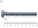 Болт полная резьба, цинк DIN933 6х 90 пр.5,8 (1200шт) – фото
