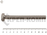 Болты с полной резьбой, нержавеющие DIN933 А2 6х120 МОСКРЕП (10шт) – фото