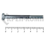 Болты DIN 931, с неполной резьбой, цинк, 6х 60 мм пр.8.8 (25 кг/1598) – фото