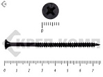 Саморез черный универсал усиленный 4,2х76 (10кг) – фото