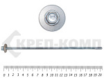 Саморез для с/панелей KENNER, удлинённое сверло 15 мм, 6,3/5,5х205 Kn (500шт) – фото