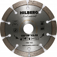 Диск алмазный отрезной 125*22,23 Hilberg Hard Materials Лазер (1 шт.)