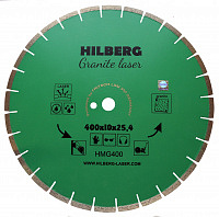 Диск алмазный отрезной 400*25,4*10 Hilberg Гранит Лазер (1 шт.)