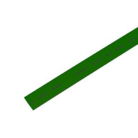 Трубка термоусадочная усадка 2:1 (10) 1м зеленая REXANT (шт)