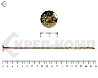 Саморезы с прессшайбой Torx, по дереву, желтый цинк   8.0х380 мм (50 шт)