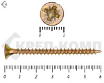 Саморез желтый цинк POZY 5х 60 (25шт) – фото