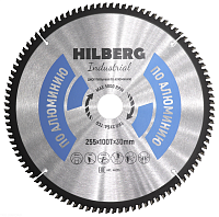 Диск 255*30*100Т, пильный Hilberg Industrial Алюминий (1 шт)
